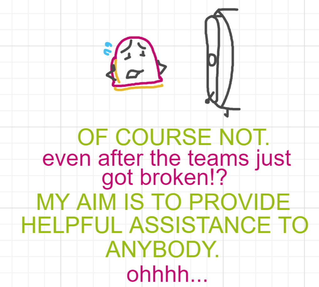 A panel from What's The Point, episode five of the Board Boards object show by Furretwalk/WalkingFurret.